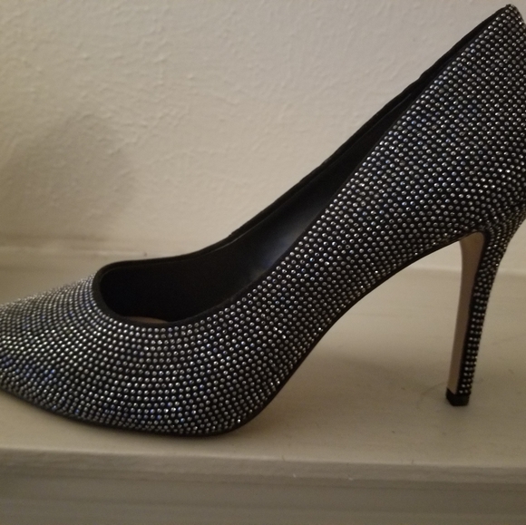 Women's Gianni Bini Rhinestone Embellished Pumps - Picture 3 of 4